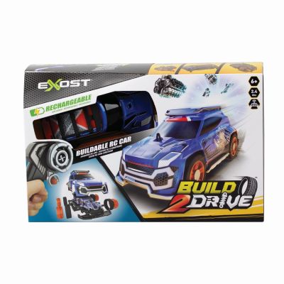 SILVERLIT EXOST BUILD 2 DRIVE MASINUTA RC ALBASTRA VIV7530-20700_ALBASTRU