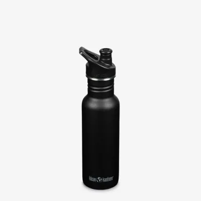 Sticla cu capac sport, Klean Kanteen, Classic Narrow, 532 ml, Black