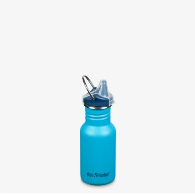 Sticla din otel inoxidabil cu capac Sippy, Narrow, 355 ml, Klean Kanteen, Hawaiian Ocean