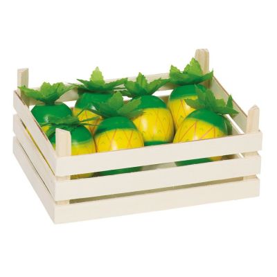 Ananas din lemn in ladita - goki - okegoki51669