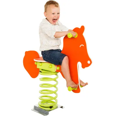 Balansoar pe arcuri hdpe safari calut cu prindere pe beton - okekbt172.013.004.001