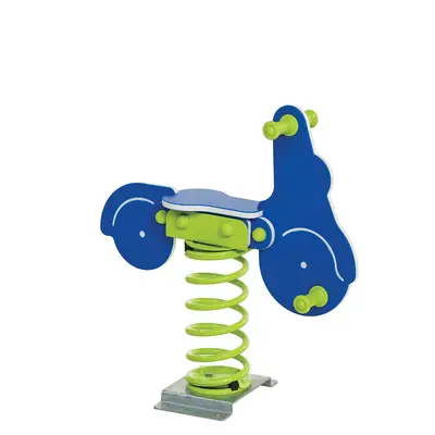 Balansoar pe arcuri hdpe scuter cu prindere pe beton - okekbt172.002.004.001