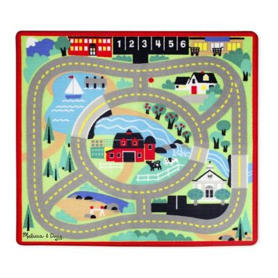 Covoras de joaca cu masinute circuitul - melissa & doug - okemd9400