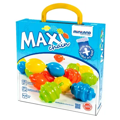 Joc de imbinat maxichain - miniland - okeml45300