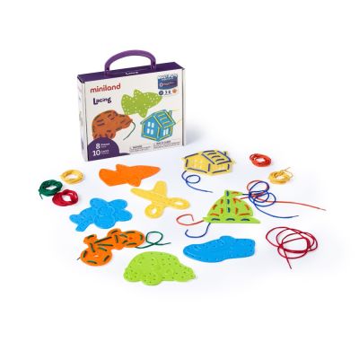 Joc de insiretat forme cunoscute - miniland - okeml45305