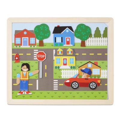 Joc magnetic potriveste piesele melissa & doug - okemd9918