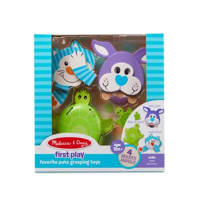 Set 3 jucarii pentru motricitate animale de companie - melissa & doug - okemd3617