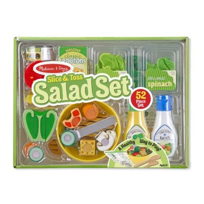 Set de joaca din lemn salate delicioase melissa and doug - okemd9310