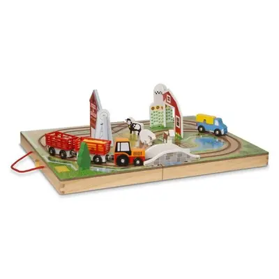 Set de joaca portabil ferma - melissa & doug - okemd30142