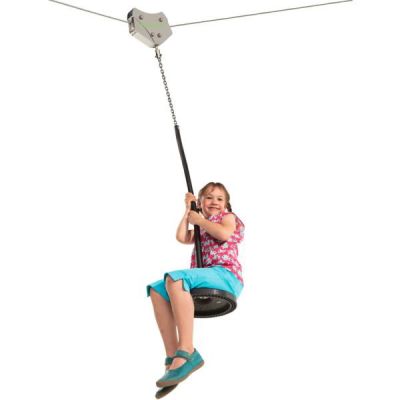 Set tiroliana profesionala 25m cu leagan monkey - okekbt241.000.011.002
