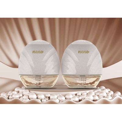 Neno perla twin – două pompe de sân electrice premium, fără fir nen-mam-lk016