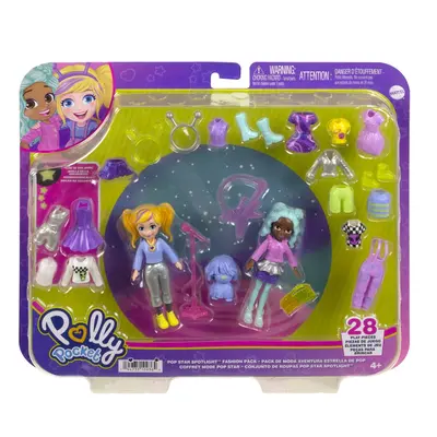 POLLY POCKET SET 2 PAPUSI SI ACCESORII 28 PIESE VIVMTHNF51_HKV97