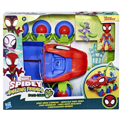 SPIDEY SI PRIETENII LUI UIMITORI MARVEL VEHICUL DINO WEBS CRAWLER VIVF9480
