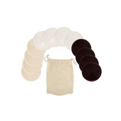 Tampoane de san refolosibile, Jane, 12 bucati, Cu saculet pentru spalare fascila, Masura M, Pentru cupele A, B si C BYN8420421082416