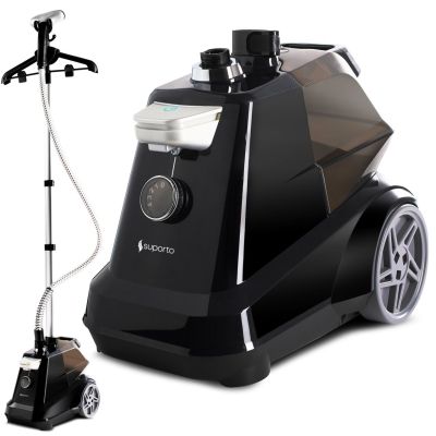 Fier de Calcat Vertical cu aburi Suporto, Steamer model R3 de 2200W cu 4 trepte de putere. Statie de calcat profesionala pentru haine netede, fara SPTACA1N