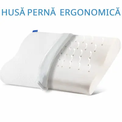 HUSA de schimb / Fata de Perna - pentru Perna ergonomica hipoalergenică SPTHPDPA000