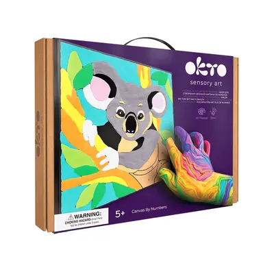 Set pictura cu argila usoara, 29*29 cm - Koala KRTOK20028