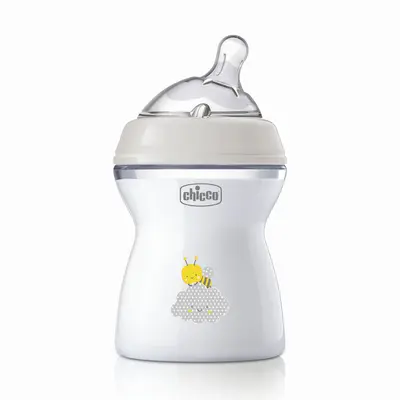 Biberon Chicco Natural Feeling PP, 250ml, unisex, tetina s., 2luni+, 0%BPA CHC8132330-7