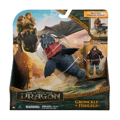 CUM SA ITI DRESEZI DRAGONUL SET DRAGON GRONCKLE SI FIGURINA VIKING FISHLEGS VIV6072587_20151276