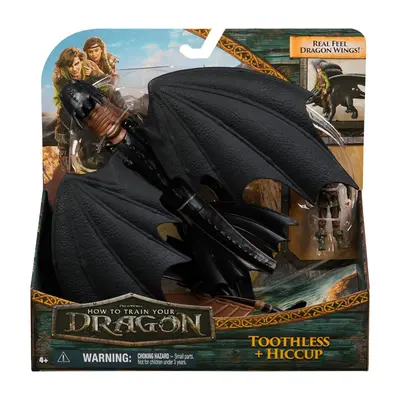 CUM SA ITI DRESEZI DRAGONUL SET DRAGON TOOTHLESS SI FIGURINA VIKING HICCUP VIV6072587_20151277