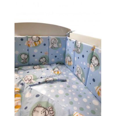 Lenjerie Micul Ursulet 4+1 piese 120x60cm MYK00089194