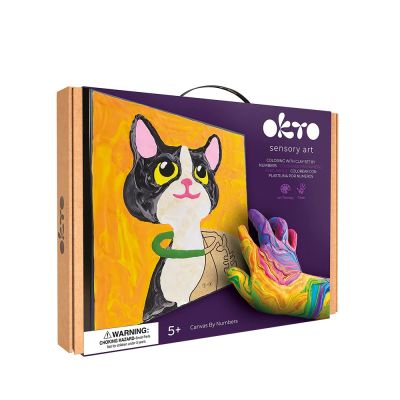 Set pictura cu argila usoara, 29*29 cm - Cat KRTOK20036
