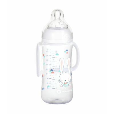Bebe Confort Biberon Emotion PP Cu Manere 270ML WHITE
