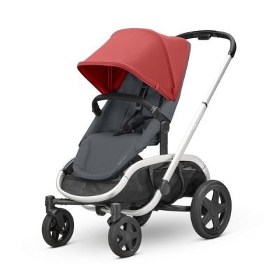 Carucior QUINNY HUBB MONO RED ON GRAPHITE