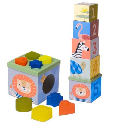 Joc De Stivuire Si Sortare TAF TOYS - SAVANNAH