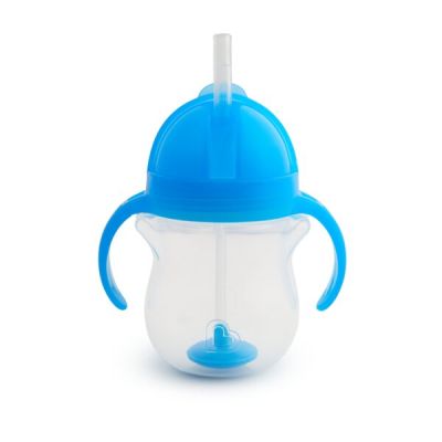 Munchkin Cana Any Angle, Click Lock, Cu Pai Flexibil Si Manere, 207ml, 6L+ BLUE