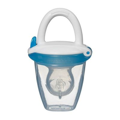 Munchkin Dispozitiv De Hranire Din Silicon, 4L+ BLUE