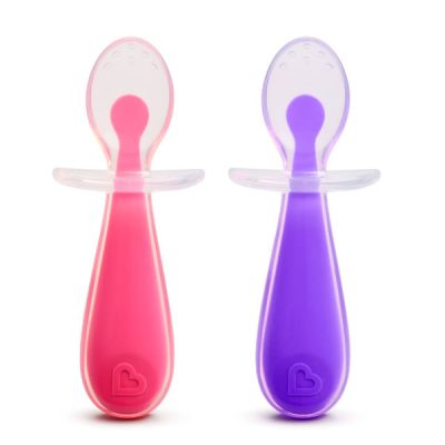 Munchkin Lingurite Pentru Bebelusi, Gentle Scoop, Set 2 Buc., 6L+
