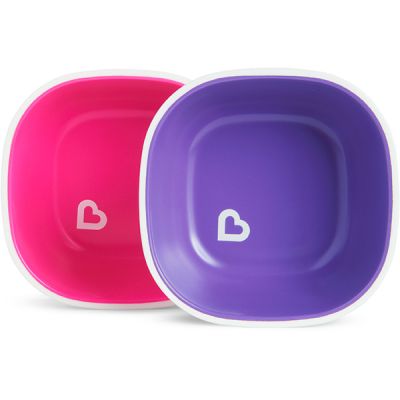 Munchkin Set Bol Splash, Set 2 Buc., 6L+ PINK/PURPLE