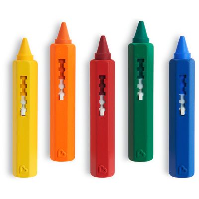 Munchkin Set Creioane De Baie, 5 Buc., 36L+ MULTICOLOR