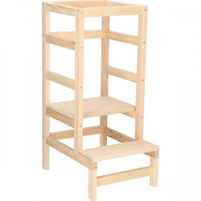 Springos - Turn de invatare ajustabil Learning Tower tip Montessori LVTKKCH01