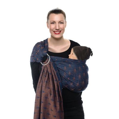 Sistem De Purtare Sling Cu Inel Babylonia BB-Sling, 3.5kg-15kg. ORNATE BLUE