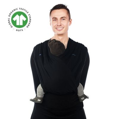 Sistem De Purtare Wrap Elastic Babylonia Tri-Cotti, 3.5kg-15kg, L. BLACK
