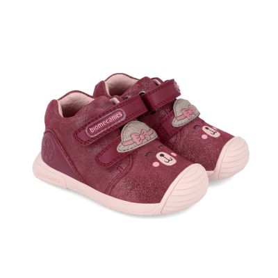 Adidasi Primii Pasi pentru Copii Biomecanics 241107, rosu (Marime: 22 (13,5-14,1 cm)) JEM241107-A-22
