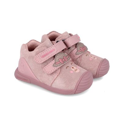 Adidasi Primii Pasi pentru Copii Biomecanics 241107, roz (Marime: 22 (13,5-14,1 cm)) JEM241107-B-22