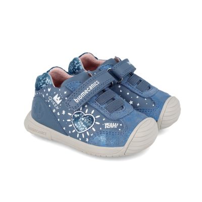 Adidasi Primii Pasi pentru Copii Biomecanics 241109, albastru (Marime: 22 (13,5-14,1 cm)) JEM241109-A-22