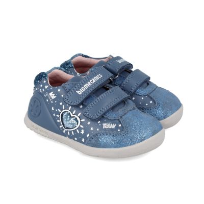 Adidasi Primii Pasi pentru Copii Biomecanics 241163, bleumarin (Marime: 22 (13,5-14,1 cm)) JEM241163-A-22