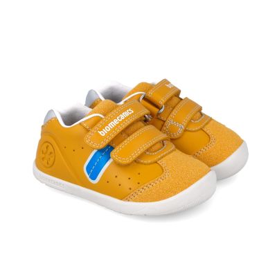 Adidasi Primii Pasi pentru Copii Biomecanics 252162, galben (Marime: 22 (13,5-14,1 cm)) JEM252162-B-22