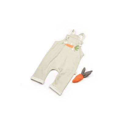 Salopeta cu bretele Rabbit, BabyCosy, 100% bumbac organic (Marime: 6-9 luni) JEMBC-CSY2019-6