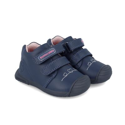 Adidasi Primii Pasi pentru Copii Biomecanics 241106, albastru (Marime: 18 (10,8-11,5 cm)) JEM241106-A-18