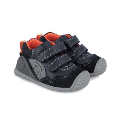 Adidasi Primii Pasi pentru Copii Biomecanics 241120 negru (Marime: 18 (10,8-11,5 cm)) JEM241120-A-18