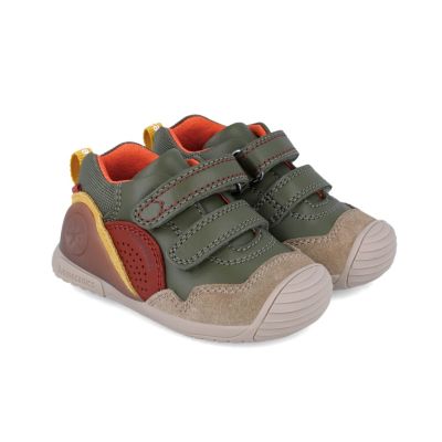 Adidasi Primii Pasi pentru Copii Biomecanics 241120 verde (Marime: 19 (11,6-12,1 cm)) JEM241120-B-19