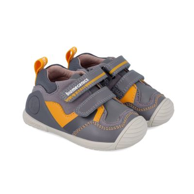 Adidasi Primii Pasi pentru Copii Biomecanics 241122 gri (Marime: 18 (10,8-11,5 cm)) JEM241122-B-18