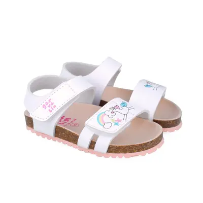 Sandale pentru copii Unicorni, Garvalin, 252462, alb (Marime: 30 (18,8-19,4 cm)) JEM252462-B-30