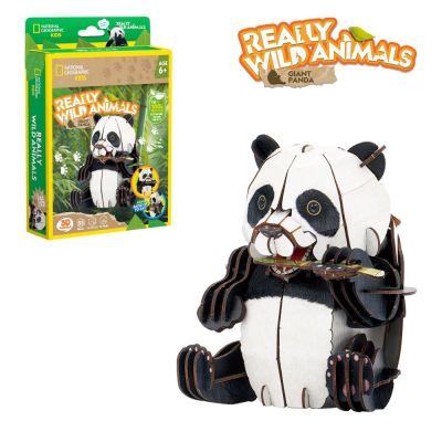 Cubic Fun - National Geographic Animale Salbatice Puzzle 3D Panda 55 piese ARTCUDS1075h