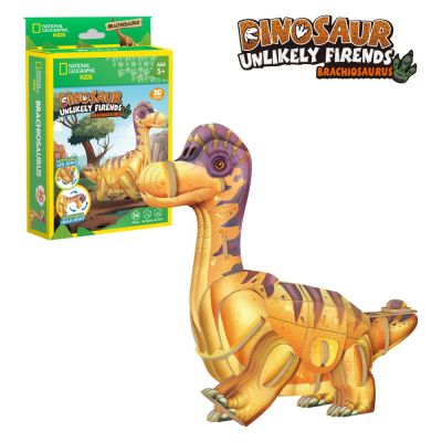 Cubic Fun - National Geographic Dinozauri Puzzle 3D Brahiozaur 54 piese ARTCUDS1170h